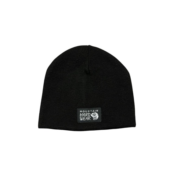 Mountain Hardwear Other - Mountain Hardwear Black Knit Beanie Hat Mens Wool Blend Outdoors Gorpcore